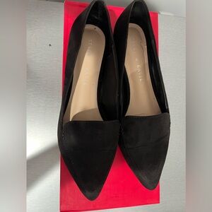 Kelly and Katie flat shoes. Black Suede size 6.5